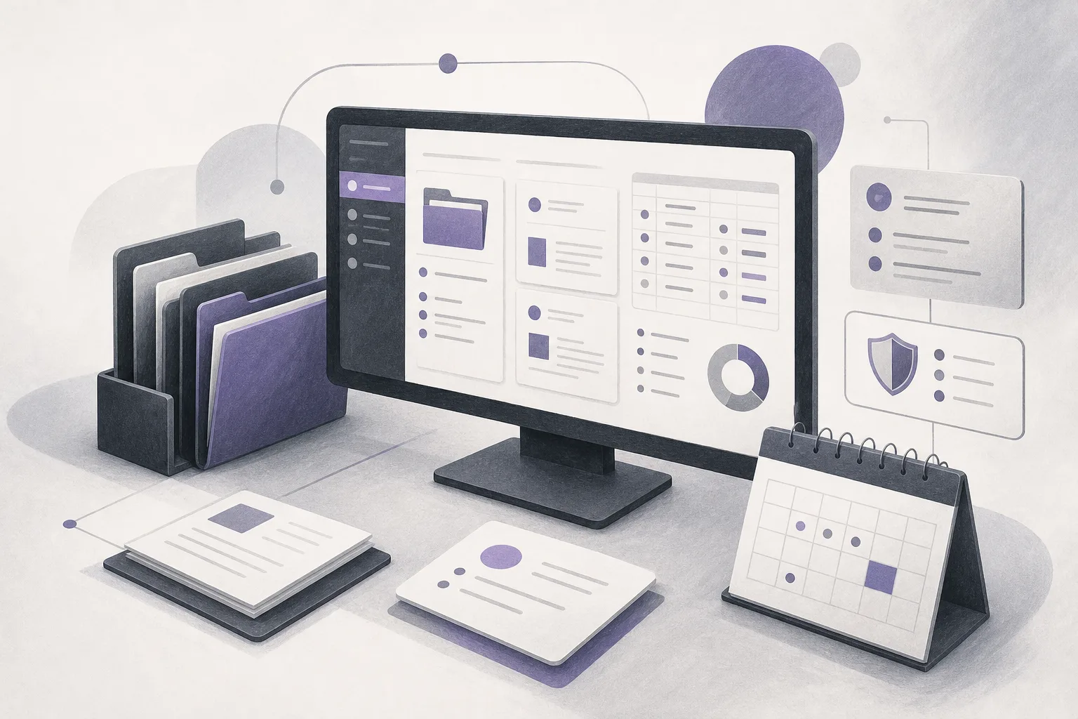 OrderTech Legal: كيف يساعد مدير المكتب في تنظيم صلاحيات الموظف المؤقت للوصول إلى ملفات القضايا؟