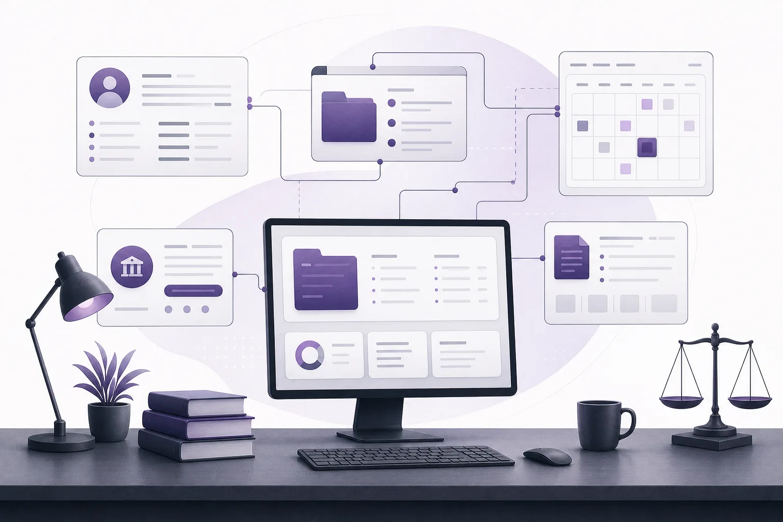 OrderTech Legal لتنسيق الرد على استفسار حسابي مرتبط بموعد قضية