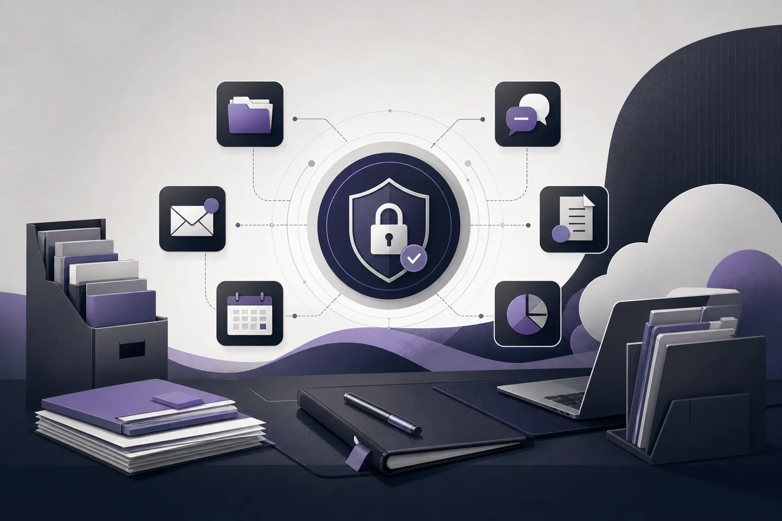OrderTech Legal لضبط تفعيل مساعد التواصل قبل استقبال استفسارات العملاء