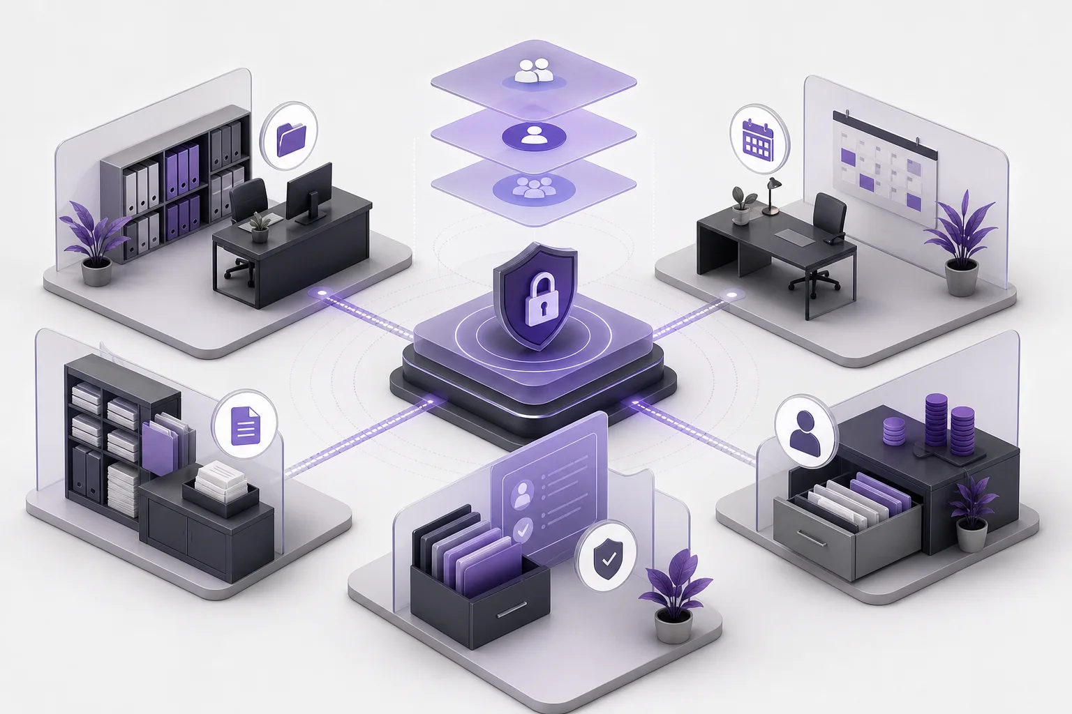 OrderTech Legal: كيف تتحقق من عزل بيئة المكتب قبل منح الموظفين الوصول؟