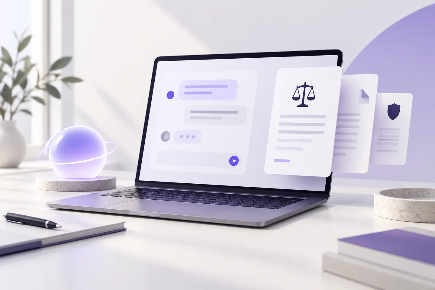 AI assistance in the office: useful drafts and human review