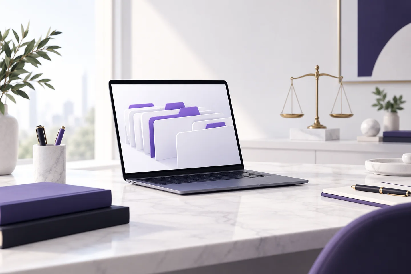 Organizing case files into a clear working record